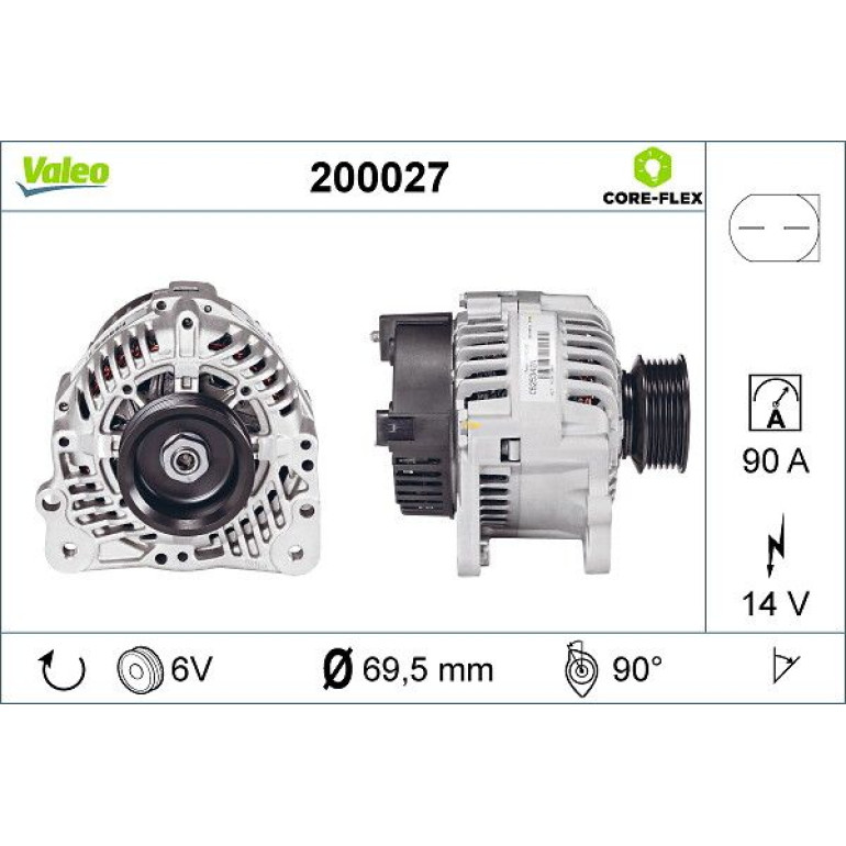 VALEO Generator 200027 VALEO Generator 200027