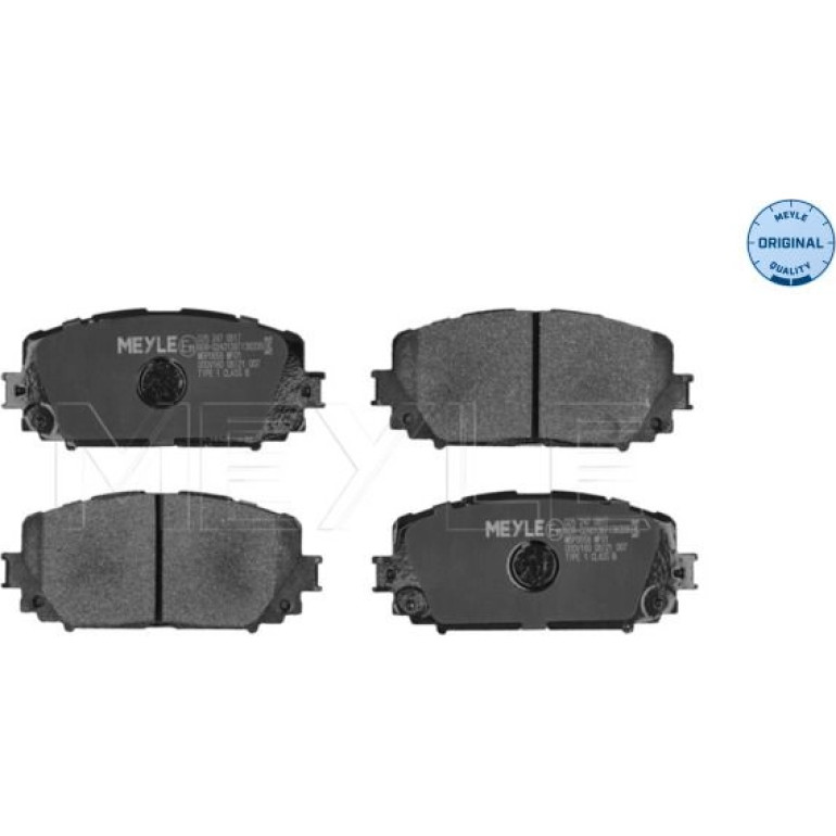 Bremsbelagsatz Toyota P. Yaris 06- Ver. Japan 025 247 0817 Bremsbelagsatz Toyota P. Yaris 06- Ver. Japan 025 247 0817