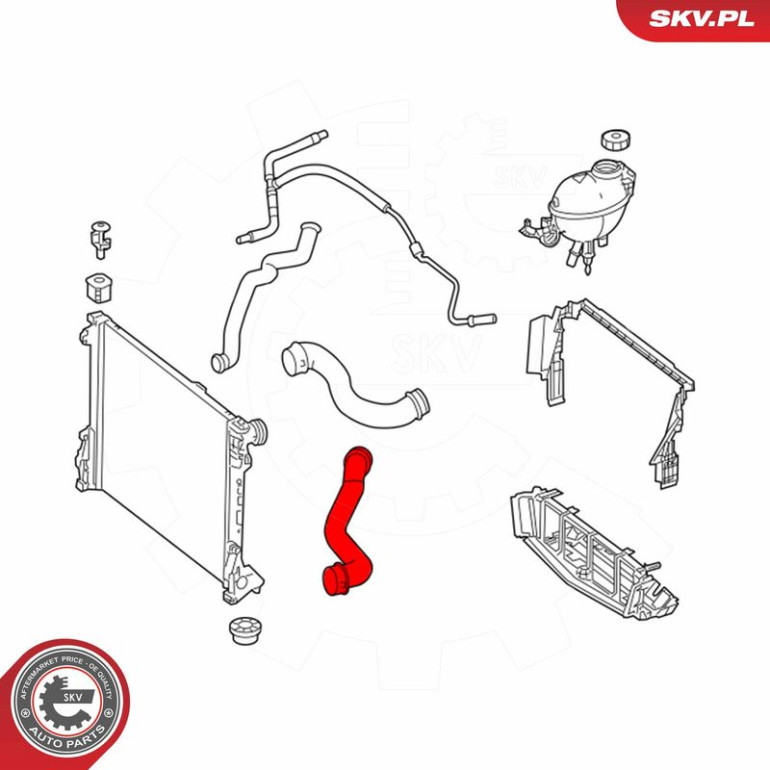 ESEN SKV Kühlerschlauch 43SKV750 ESEN SKV Kühlerschlauch 43SKV750