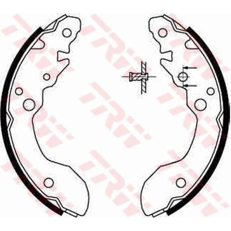 89 461 021 Bremsbacken GS8671 89 461 021 Bremsbacken GS8671