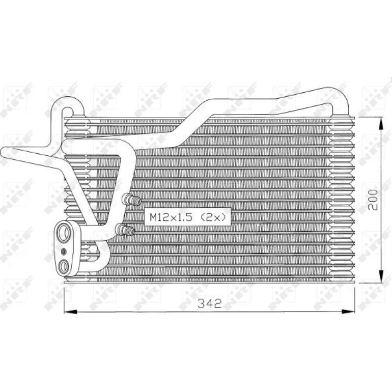NRF Verdampfer 36036 NRF Verdampfer 36036