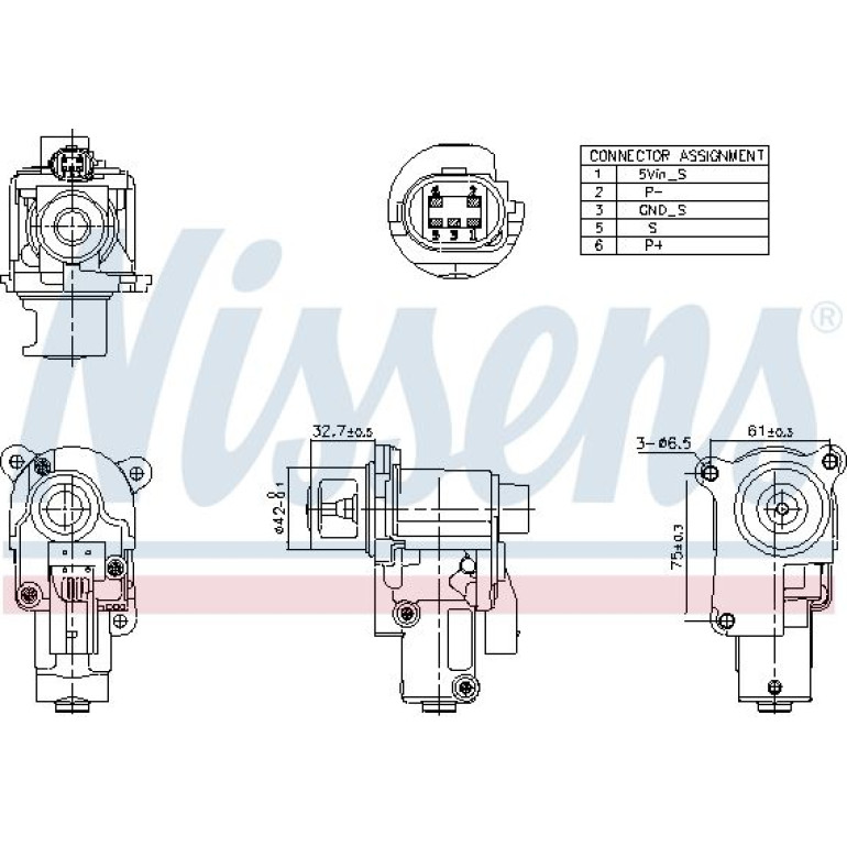 NISSENS AGR-Ventil 98174 NISSENS AGR-Ventil 98174