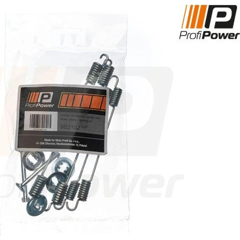 PROFIPOWER Zubehörsatz, Bremsbacken 9B2102 PROFIPOWER Zubehörsatz, Bremsbacken 9B2102