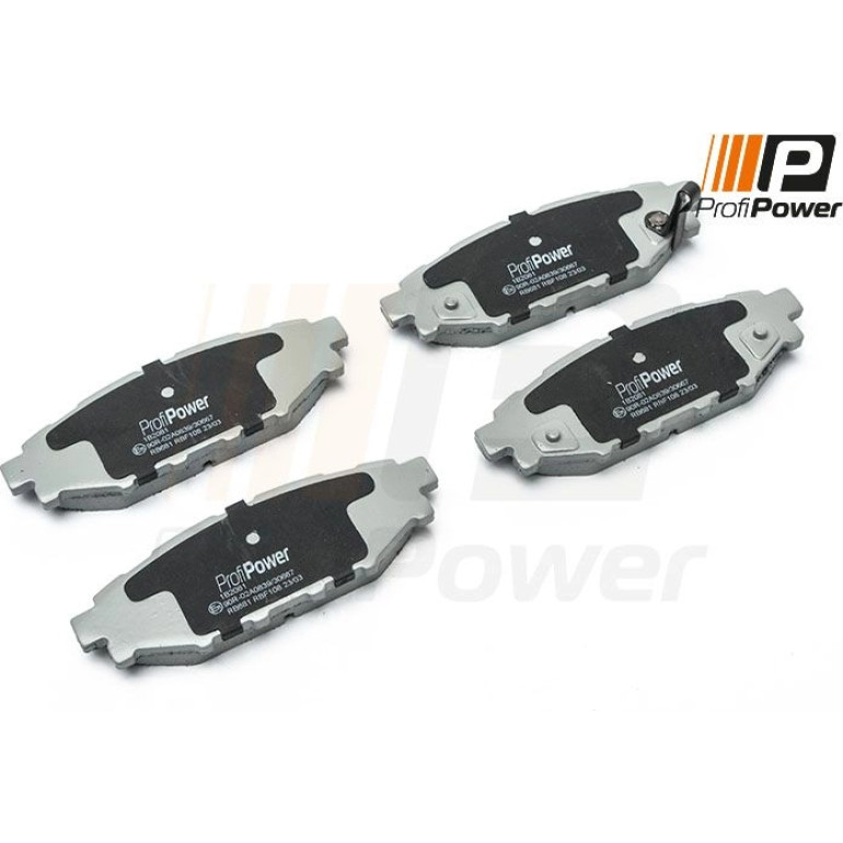 PROFIPOWER Bremsbelagsatz, Scheibenbremse 1B2081 PROFIPOWER Bremsbelagsatz, Scheibenbremse 1B2081