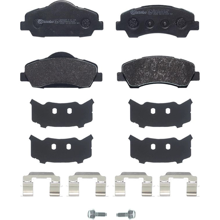 BREMBO Bremsklötze VA P 61 138 BREMBO Bremsklötze VA P 61 138