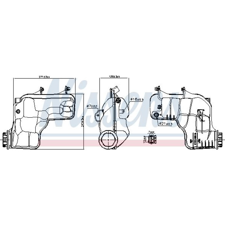 Ausgleichsbehälter 996166 Ausgleichsbehälter 996166