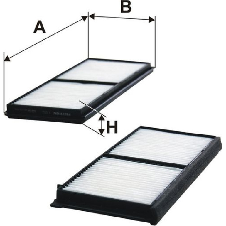 FILTRON Filter, Innenraumluft K 1262-2x FILTRON Filter, Innenraumluft K 1262-2x