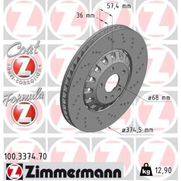 Bremsscheibe VA Sport 100.3374.70
