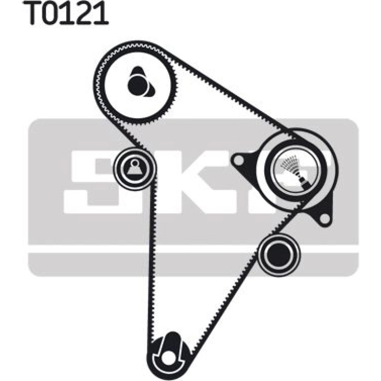 SKF Zahnriemensatz VKMA 03300 SKF Zahnriemensatz VKMA 03300