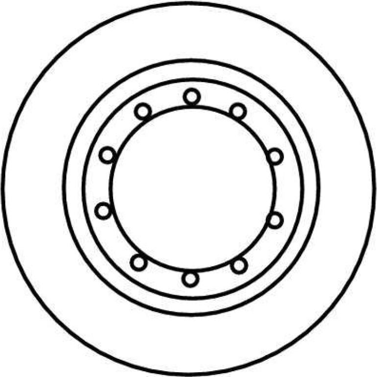 72 481 052 Bremsscheibe VA DF4329 72 481 052 Bremsscheibe VA DF4329