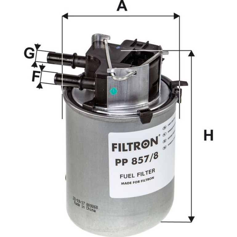 FILTRON Kraftstofffilter PP 857/8 FILTRON Kraftstofffilter PP 857/8