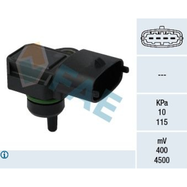 FAE Sensor, Saugrohrdruck 15118 FAE Sensor, Saugrohrdruck 15118