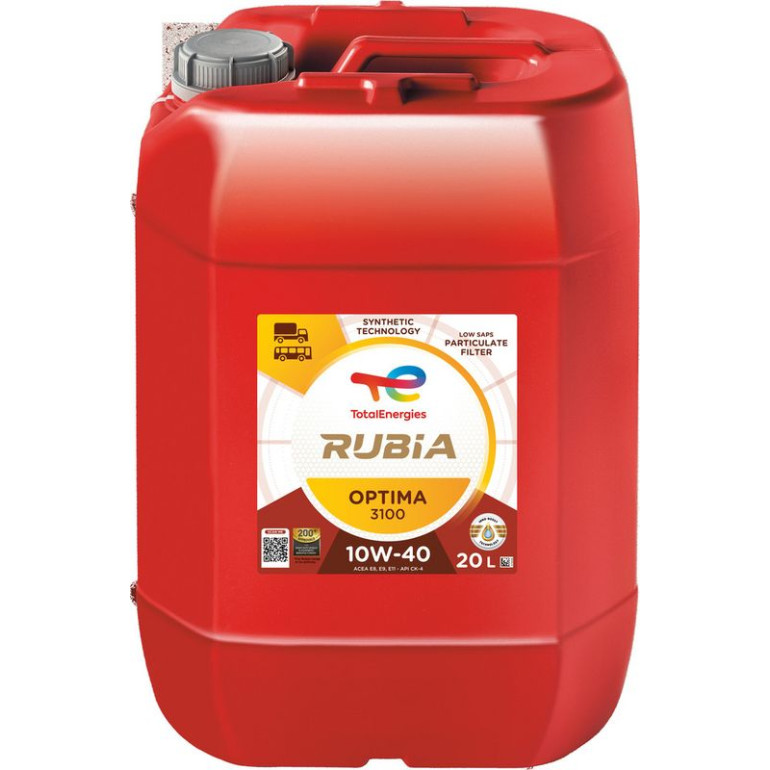 Total Optima 3100 Rubia 10W-40 20 Liter 2230053 Total Optima 3100 Rubia 10W-40 20 Liter 2230053