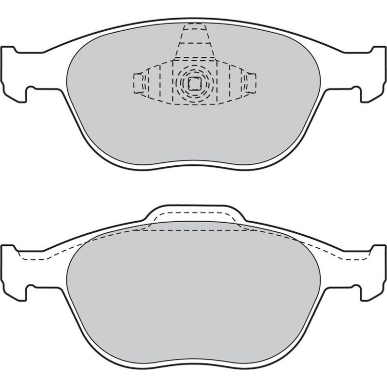 VALEO Bremsbeläge 598639
