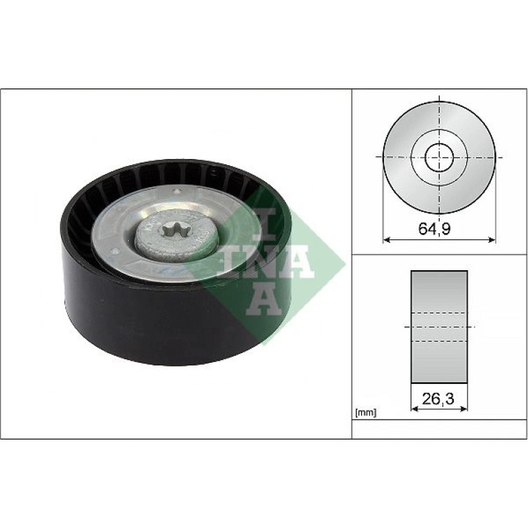 Umlenk-/Führungsrolle, Keilrippenriemen 532 0905 10 Umlenk-/Führungsrolle, Keilrippenriemen 532 0905 10