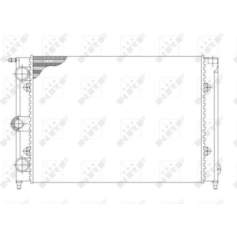 Kühler, Motorkühlung 58697 Kühler, Motorkühlung 58697