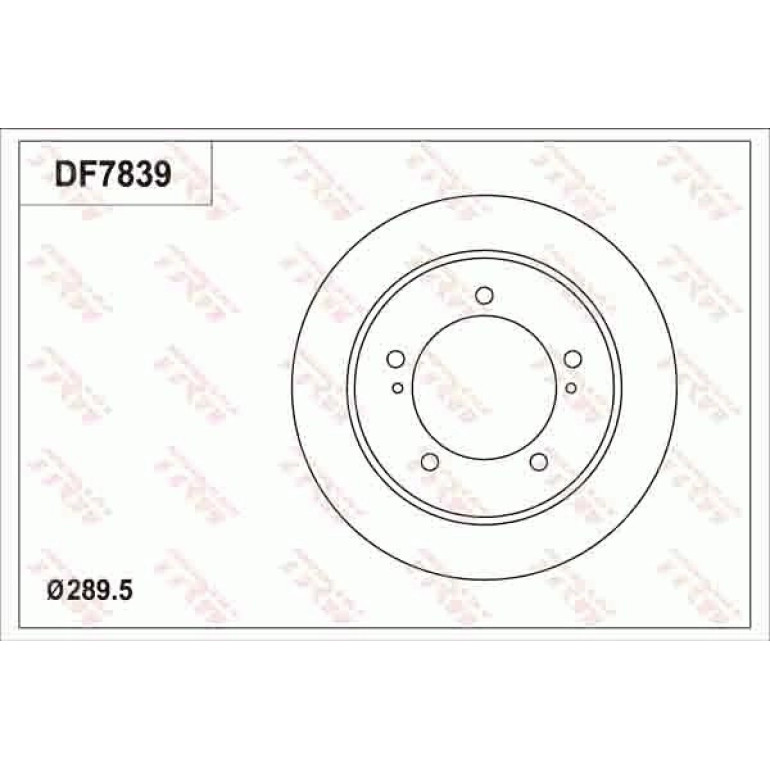 Bremsscheibe Suzuki P. Jimny 98 DF7839 Bremsscheibe Suzuki P. Jimny 98 DF7839