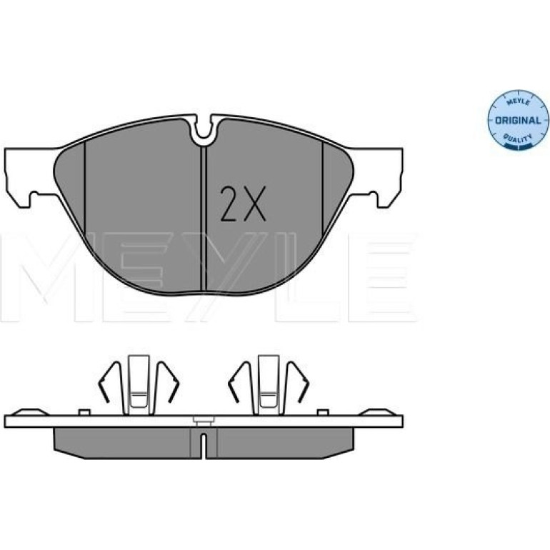 Bremsbelagsatz Bmw P. E70/E71 X5/X6 3.0-4.8 07-08 025 241 7219 Bremsbelagsatz Bmw P. E70/E71 X5/X6 3.0-4.8 07-08 025 241 7219