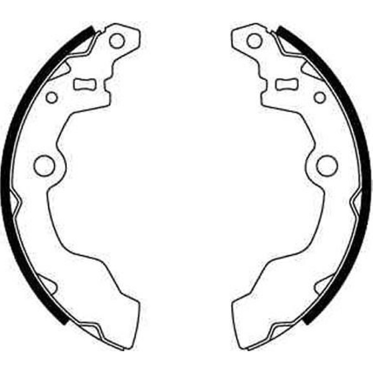 88 461 001 Bremsbacken GS8302 88 461 001 Bremsbacken GS8302