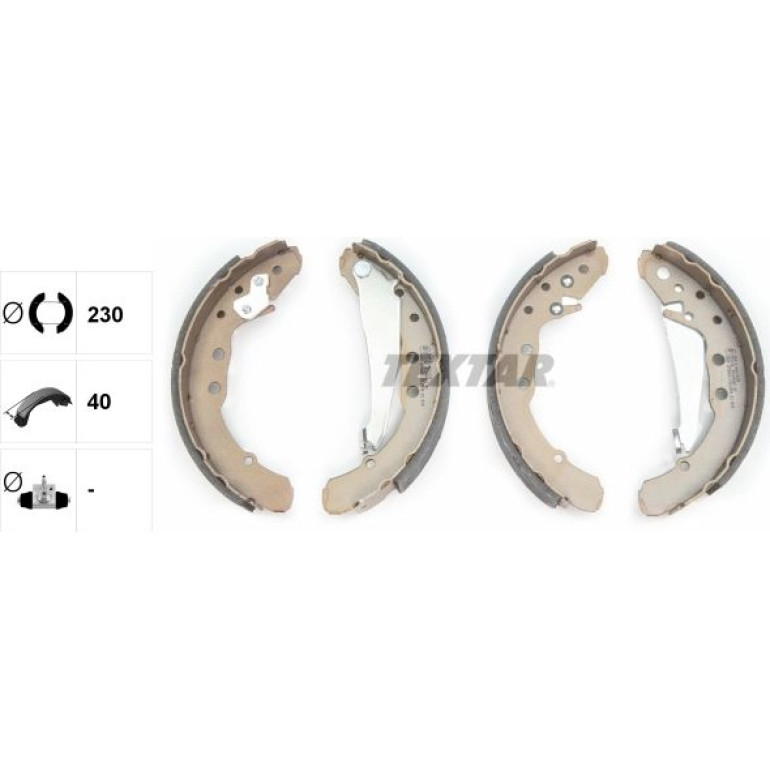 Bremsbacken Vw Audi/Passa 91044400 Bremsbacken Vw Audi/Passa 91044400