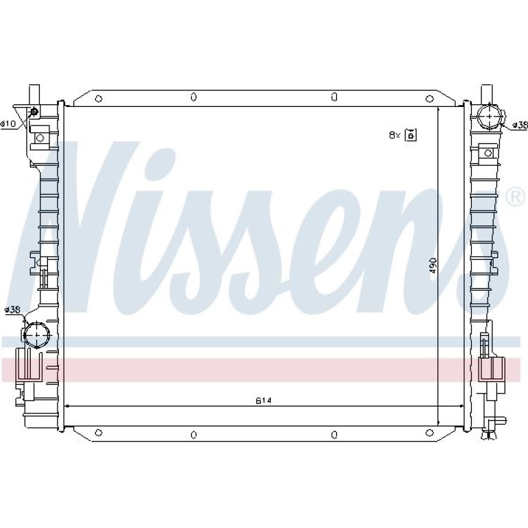 Wasserkühler PKW 69222 Wasserkühler PKW 69222