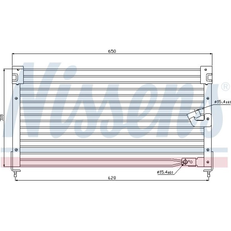 Kondensator PKW 94362 Kondensator PKW 94362