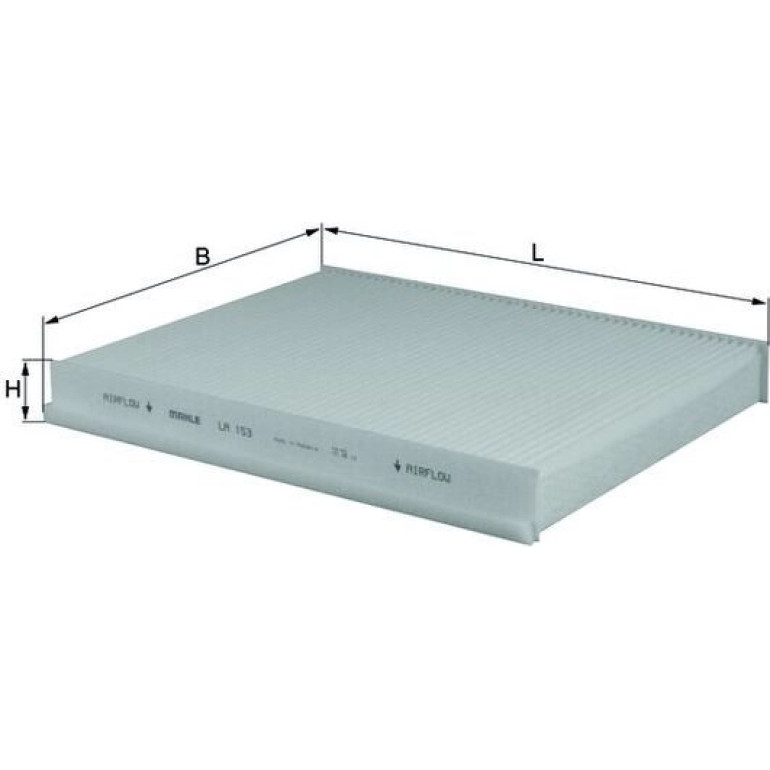 MAHLE Filter, Innenraumluft LA 153