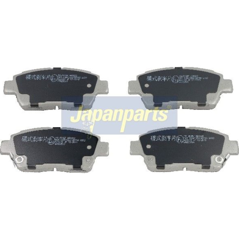 Japanparts Bremsbeläge PA-203AF Japanparts Bremsbeläge PA-203AF