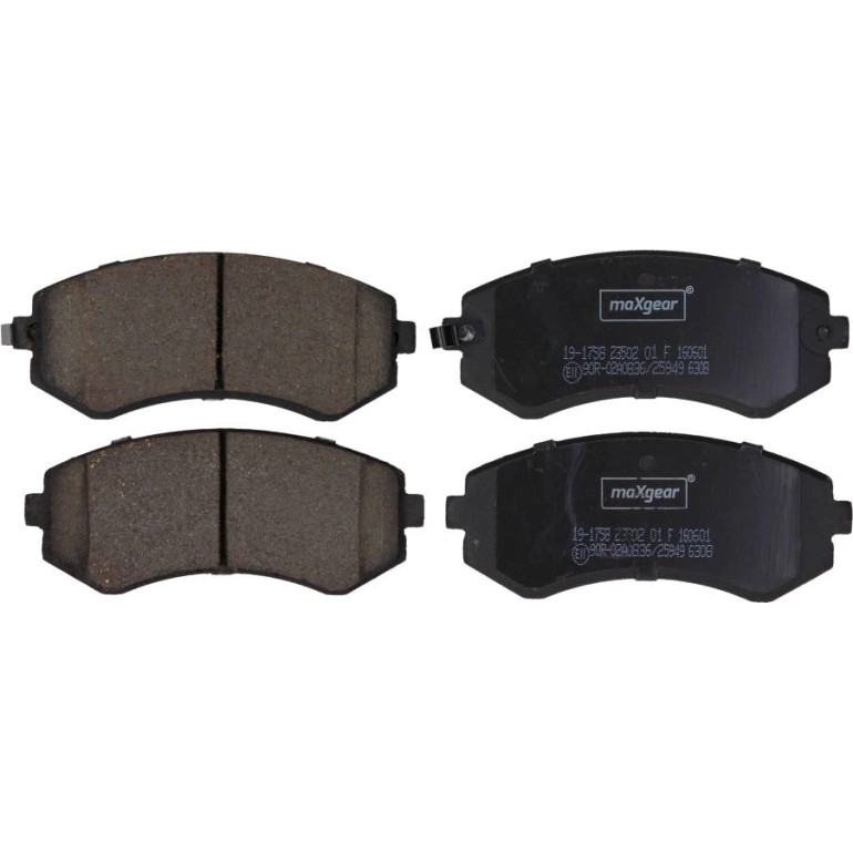 Bremsbelagsatz Nissan P. Almera 98-/T. Patrouille 97 19-1758 Bremsbelagsatz Nissan P. Almera 98-/T. Patrouille 97 19-1758