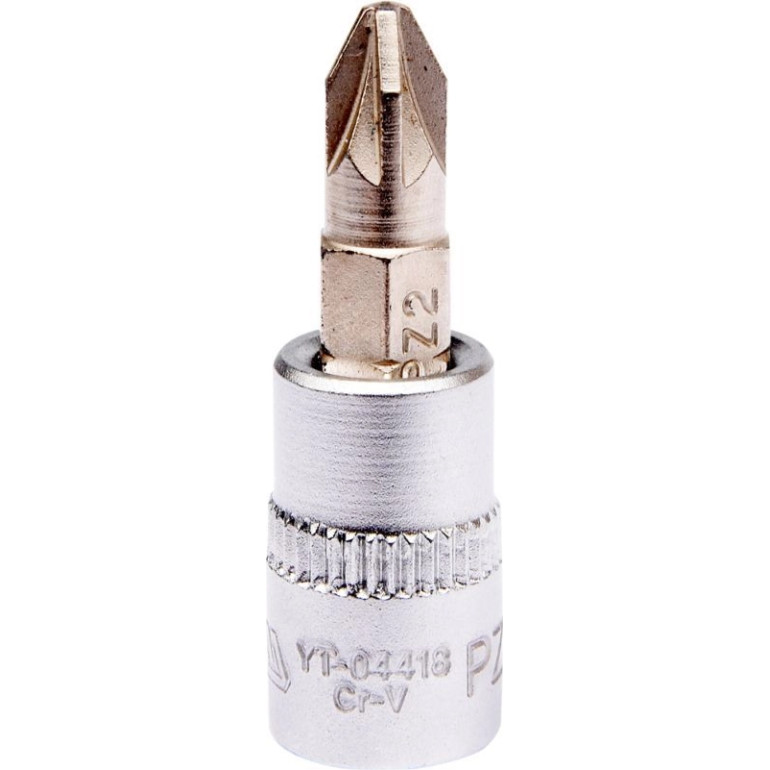 Biteinsatz Kreutzschlitz Pz2 1/4 L37Mm YT-04418 Biteinsatz Kreutzschlitz Pz2 1/4 L37Mm YT-04418
