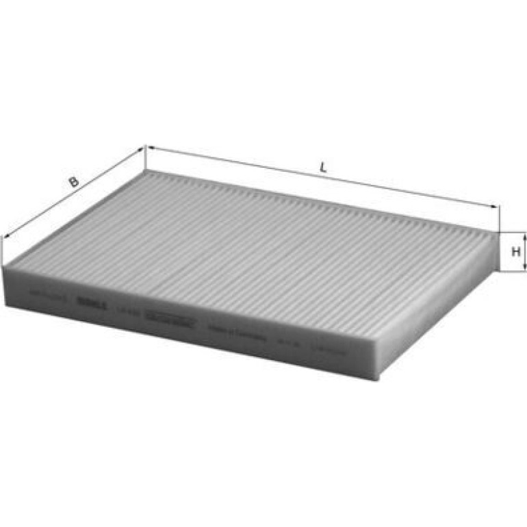 MAHLE Filter, Innenraumluft LA 439 MAHLE Filter, Innenraumluft LA 439