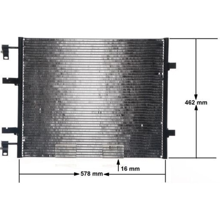 Kondensator, Klimaanlage AC 708 000S Kondensator, Klimaanlage AC 708 000S