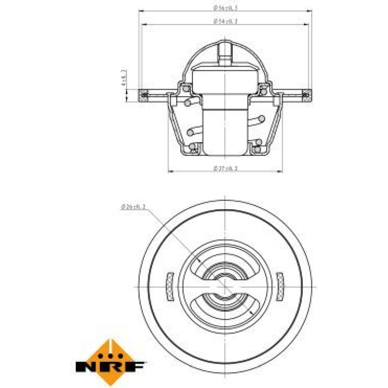 Thermostat, Kühlmittel 725135 Thermostat, Kühlmittel 725135