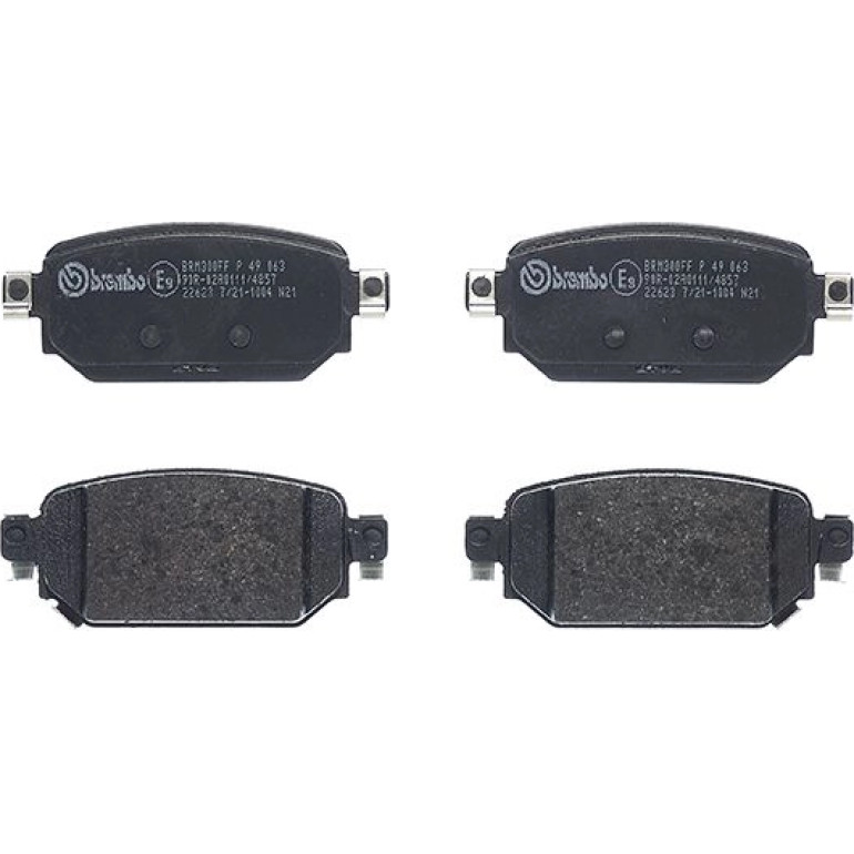 BREMBO Bremsklötze HA P 49 063 BREMBO Bremsklötze HA P 49 063