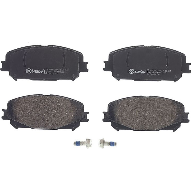 BREMBO Bremsklötze VA P 68 071 BREMBO Bremsklötze VA P 68 071