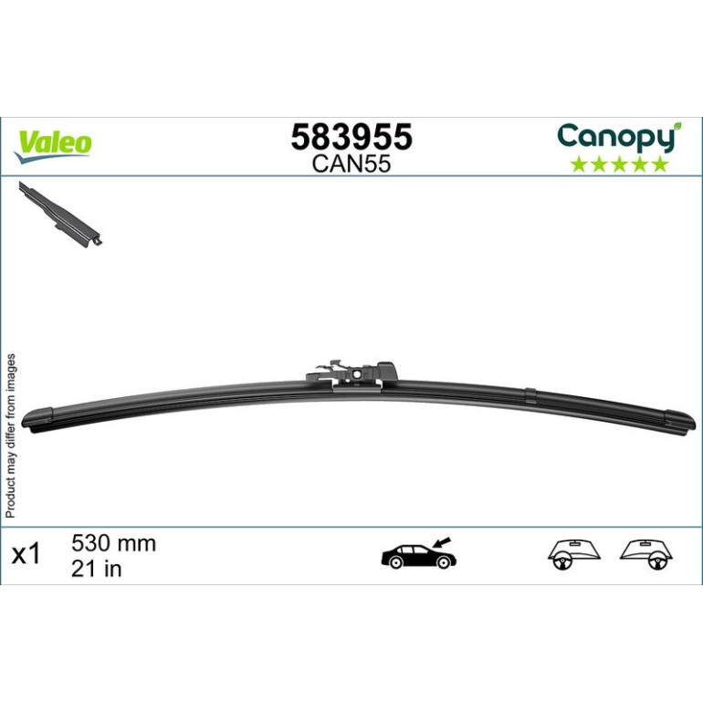 VALEO Scheibenwischer 583955 VALEO Scheibenwischer 583955