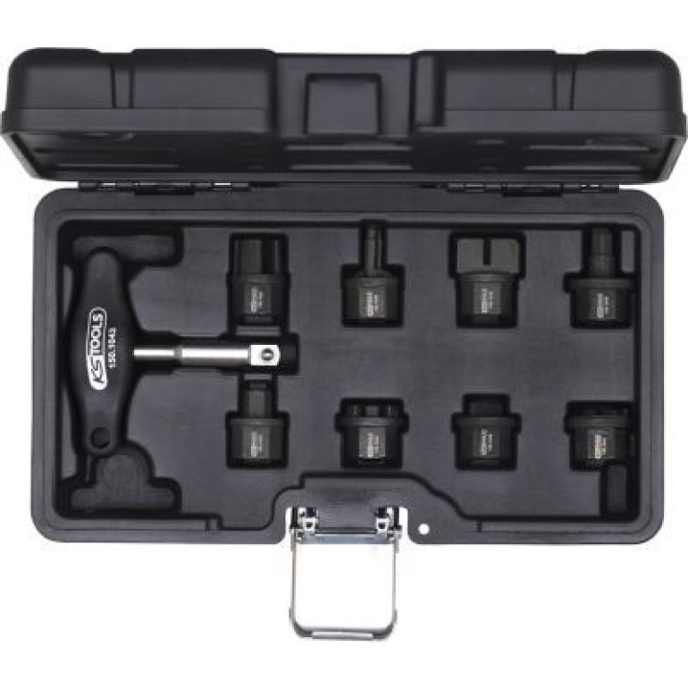 KS TOOLS Steckschlüsseleinsatz-Set, Ölablaßschraube 150.1040 KS TOOLS Steckschlüsseleinsatz-Set, Ölablaßschraube 150.1040