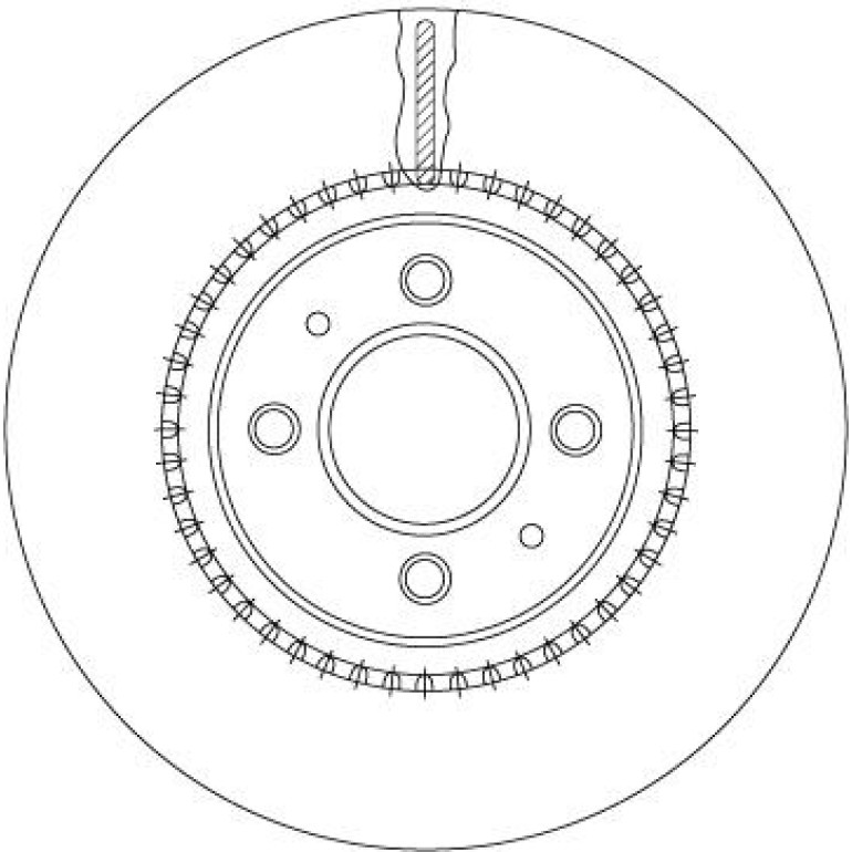 Bremsscheibe Kia P. Rio 1.2-1.25 11 DF6904 Bremsscheibe Kia P. Rio 1.2-1.25 11 DF6904