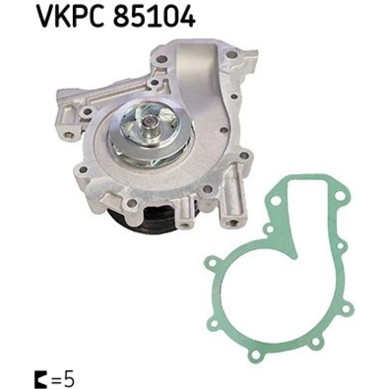Wasserpumpe, Motorkühlung VKPC 85104 Wasserpumpe, Motorkühlung VKPC 85104