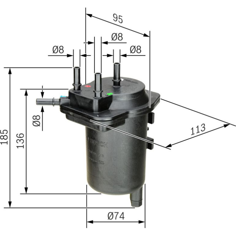 Kraftstofffilter 0 450 907 013 Kraftstofffilter 0 450 907 013