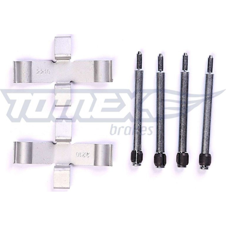 TOMEX brakes Zubehörsatz, Scheibenbremsbelag TX 43-25 TOMEX brakes Zubehörsatz, Scheibenbremsbelag TX 43-25