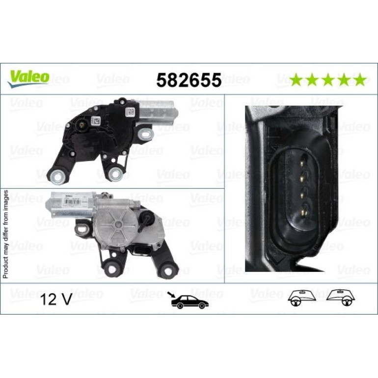 Wischermotor hinten 582655 Wischermotor hinten 582655