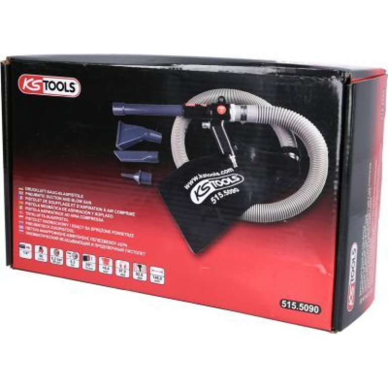 KS TOOLS Pneumatische Saugpistole, 145 mm 515.5090 KS TOOLS Pneumatische Saugpistole, 145 mm 515.5090
