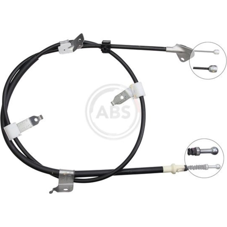 A.B.S. Handbremsseil Seilzug Festellbremse K12070 A.B.S. Handbremsseil Seilzug Festellbremse K12070