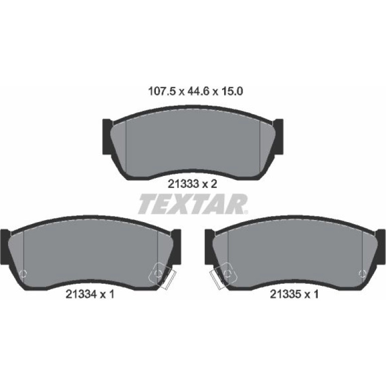 Bremsbelagsatz Suzuki P. Swift 89-97 Sumitimo 2133301 Bremsbelagsatz Suzuki P. Swift 89-97 Sumitimo 2133301