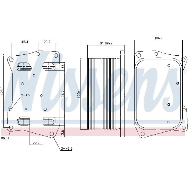 Ölkühler PKW 91274 Ölkühler PKW 91274