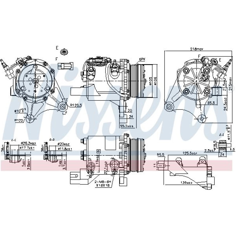 NISSENS Kompressor 890327 NISSENS Kompressor 890327