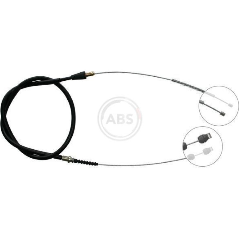 A.B.S. Handbremsseil Seilzug Festellbremse K12078 A.B.S. Handbremsseil Seilzug Festellbremse K12078