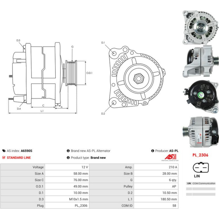 Generator A6590S