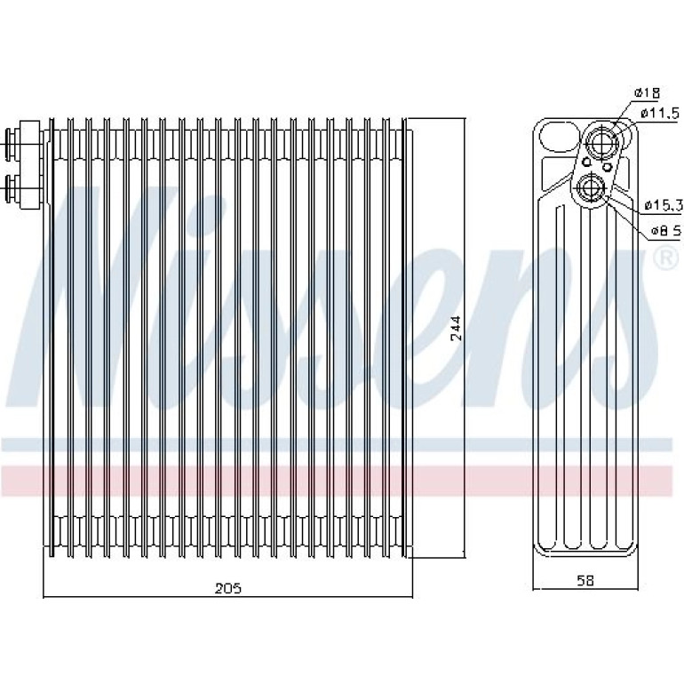 Verdampfer PKW 92302 Verdampfer PKW 92302